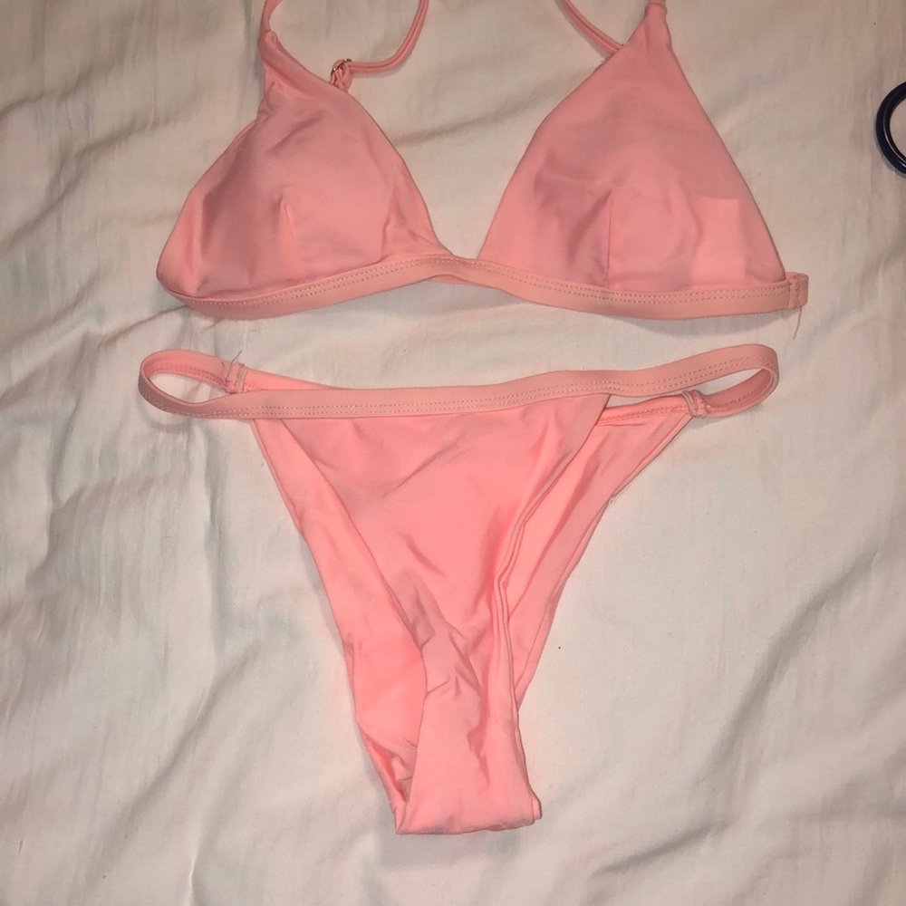 pink bikini